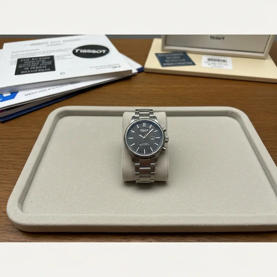 Tissot PRX Quartz 40mm Watch with Box - фото 1