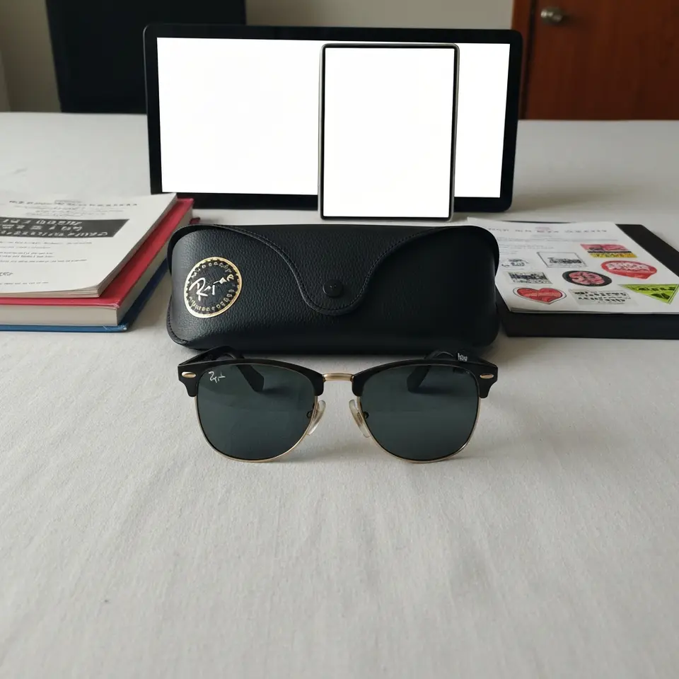 Ray-Ban Wayfarer Sunglasses with Hard Case - фото 1