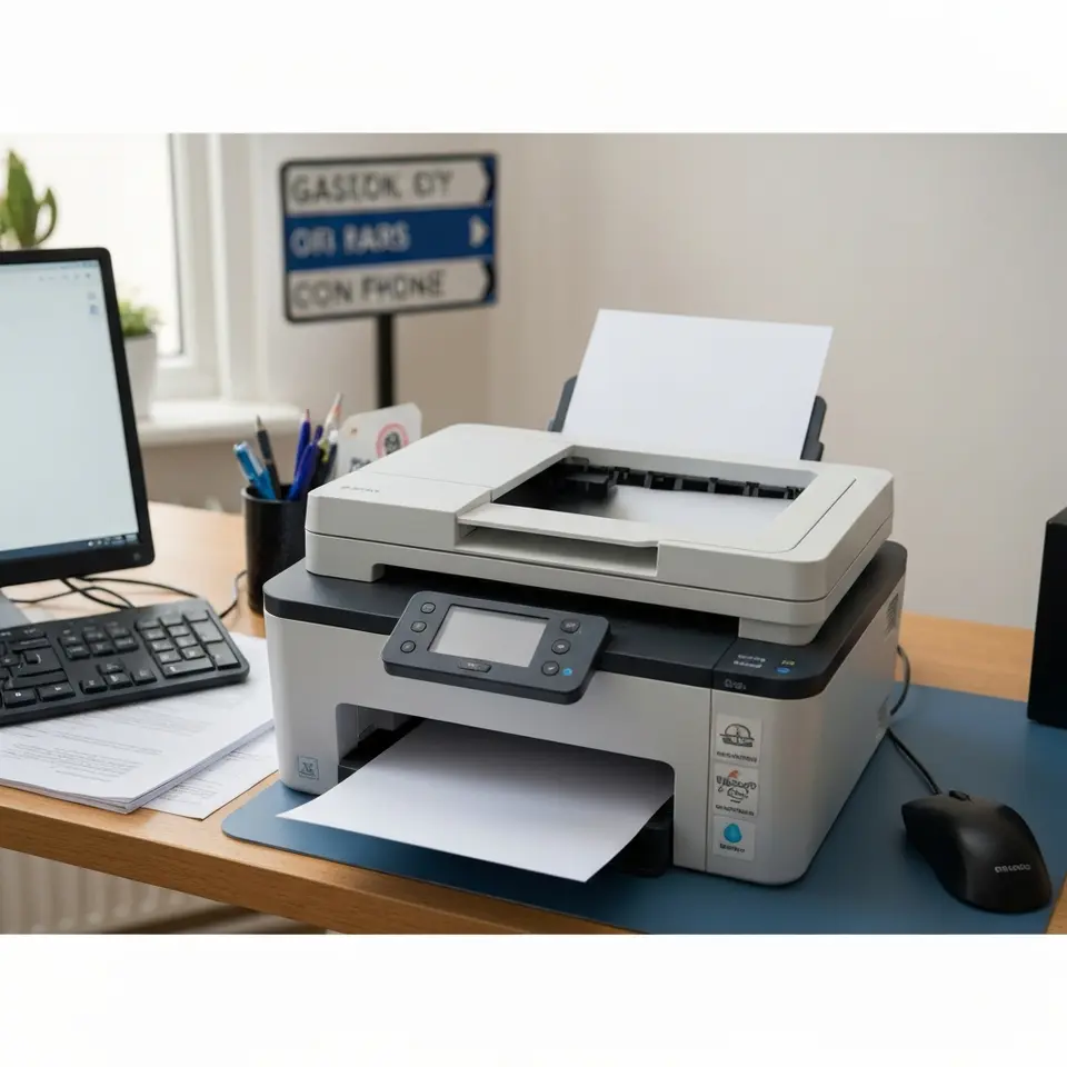 HP wireless printer scanner for home office, collection in Newcastle upon Tyne - фото 1