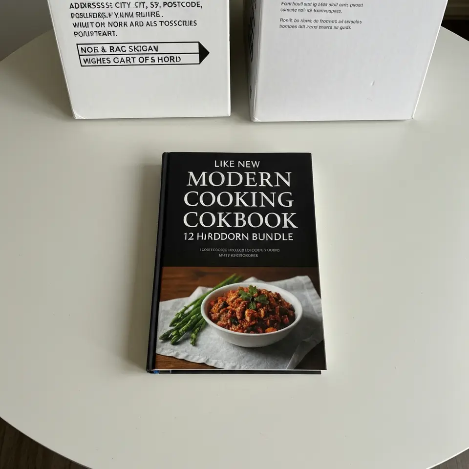 Modern Cooking Cookbook Bundle 12 Hardcover Books - фото 1