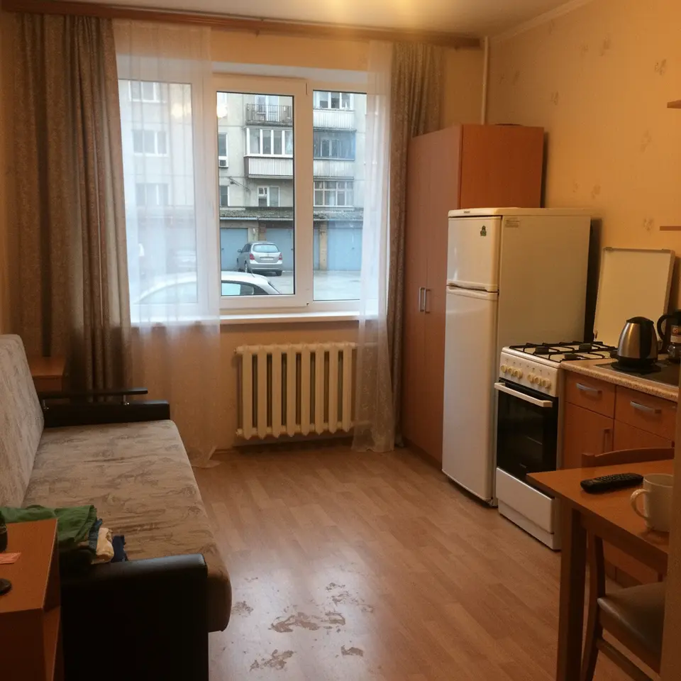 Здам однокімнатну квартиру з технікою, стан гарний - фото 1