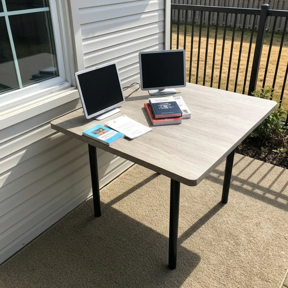 Solid wood dining table, pickup in Sudbury - фото 1