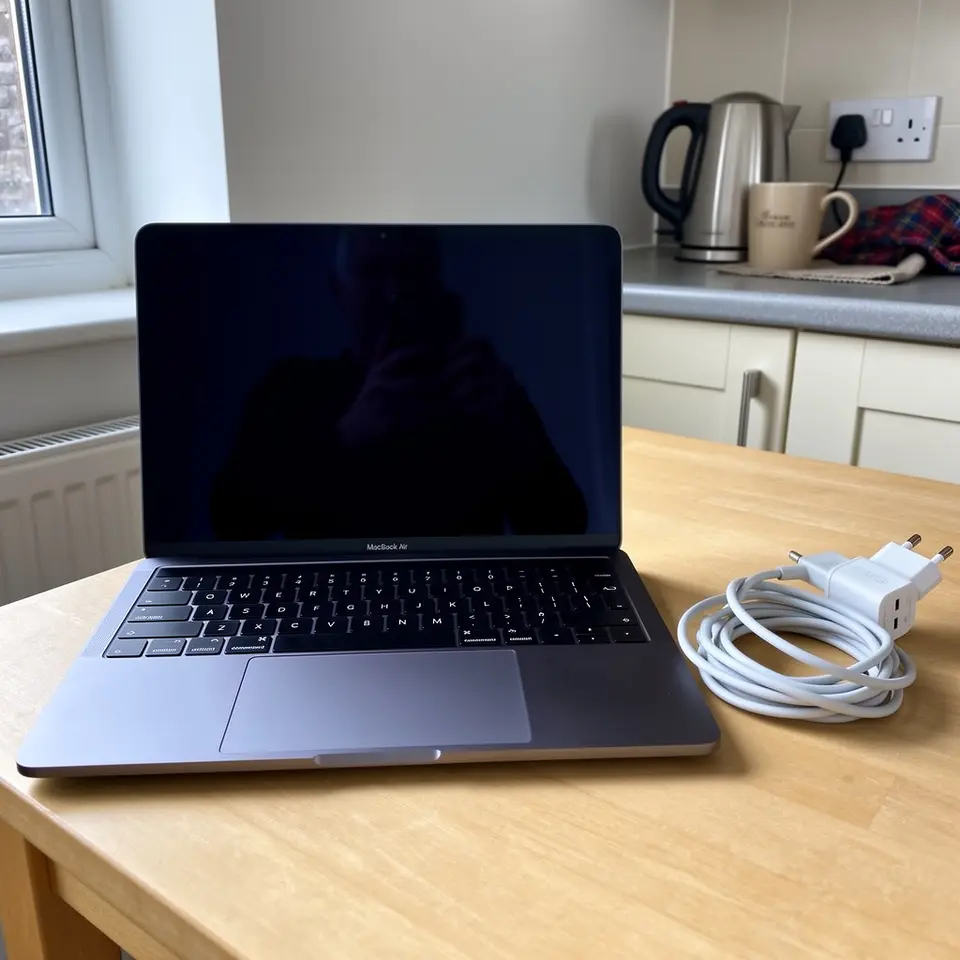 MacBook Air M1 13 inch, 256GB, space grey - Glasgow for collection - фото 1