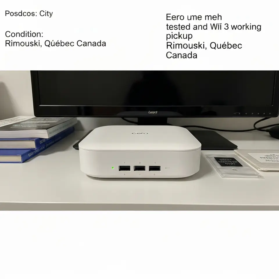 Eero mesh WiFi 3 pack - tested and working, Halifax pickup - фото 1