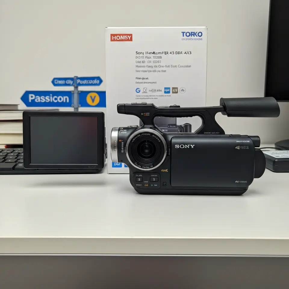 Available: Sony Handycam FDR-AX43 4K Camcorder - фото 1