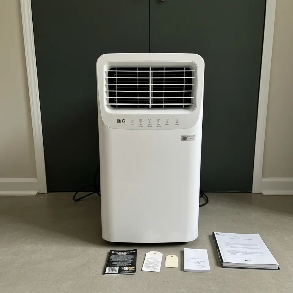 LG portable air conditioner 10,000 BTU - working condition, pickup in Calgary - фото 1