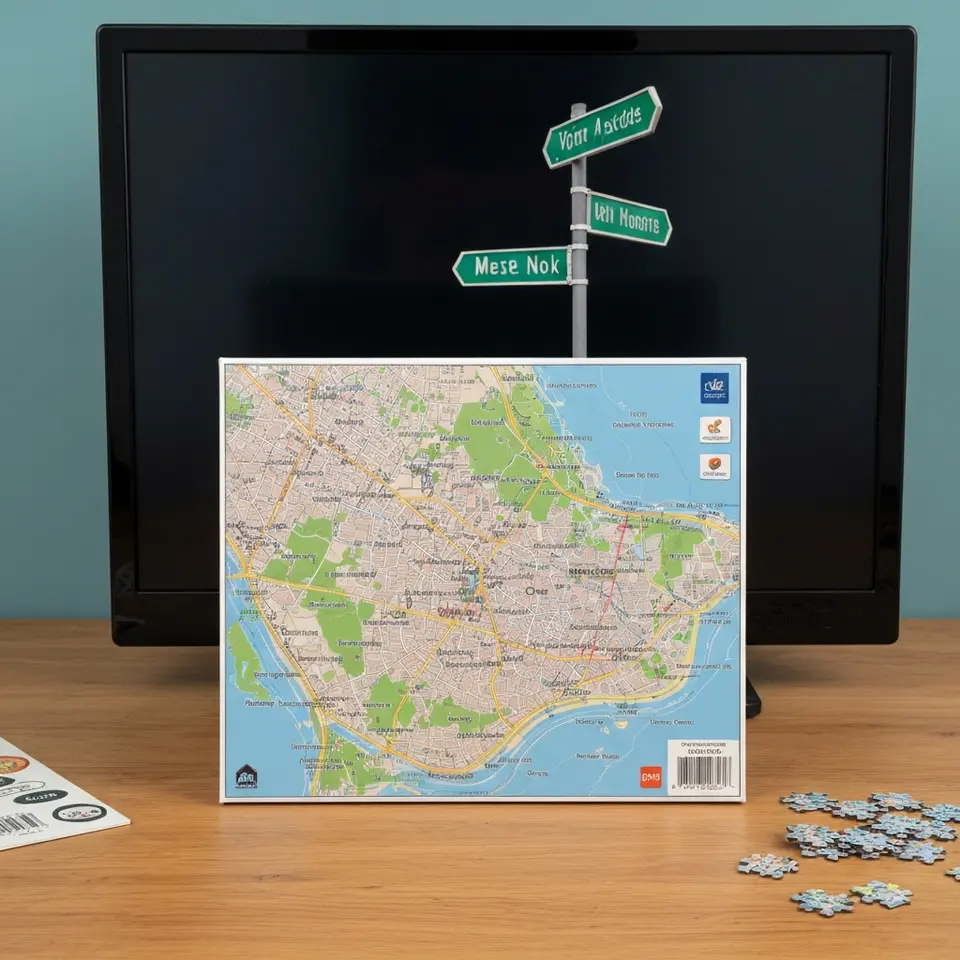 Available: New York City Map Puzzle, 2000 Pieces - фото 1