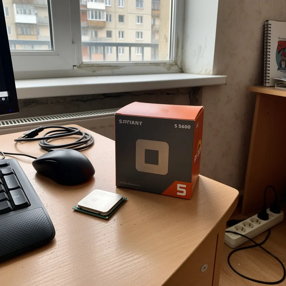 Процесор Ryzen 5 5600 з коробкою - фото 1