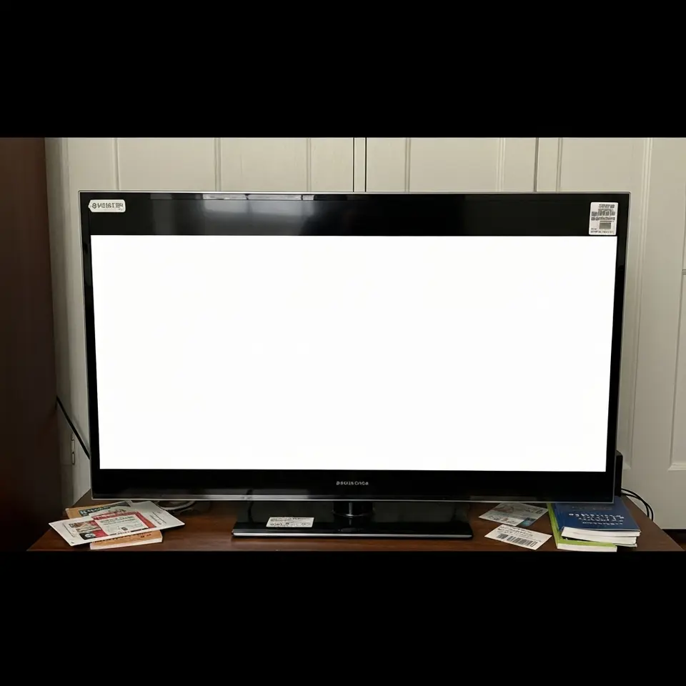 Samsung 43 inch smart TV, 4K, remote included, ready to collect - фото 1