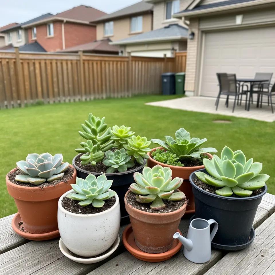 Succulent collection, good condition for home use in Kitchener - фото 1