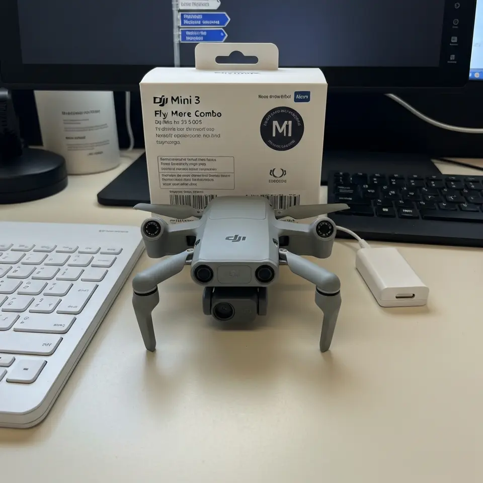DJI Mini 3 Fly More Combo, Clean Used Shape - фото 1