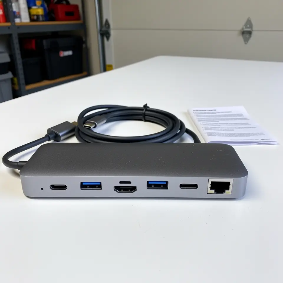 USB-C dock for laptop - tested and working, Calgary pickup - фото 1