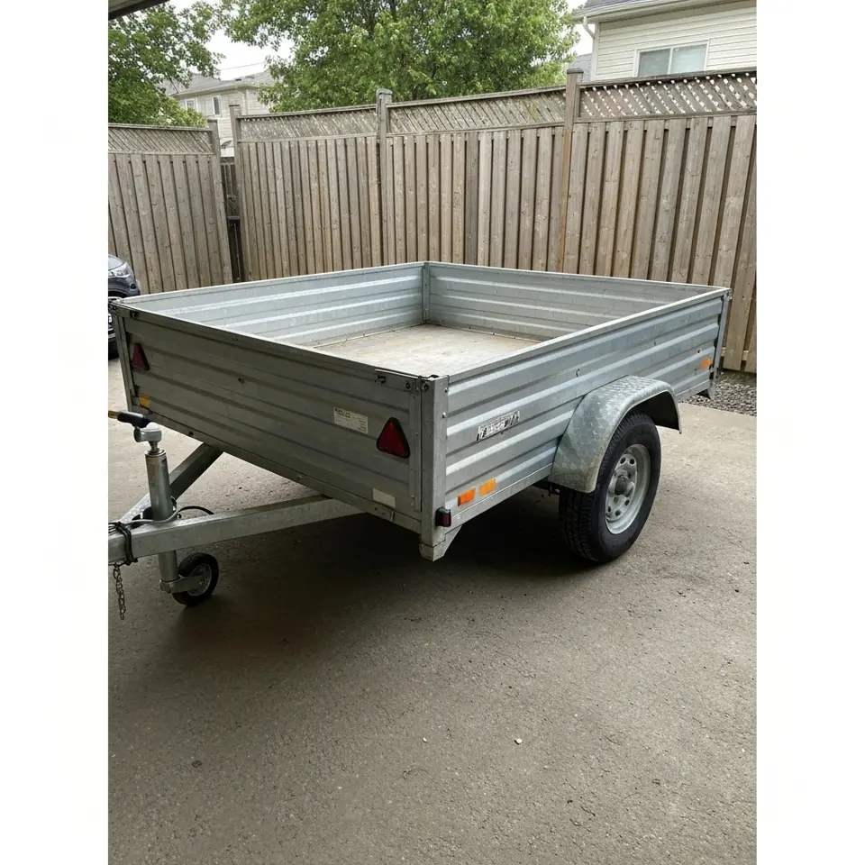 6x12 enclosed cargo trailer, local vehicle - фото 1