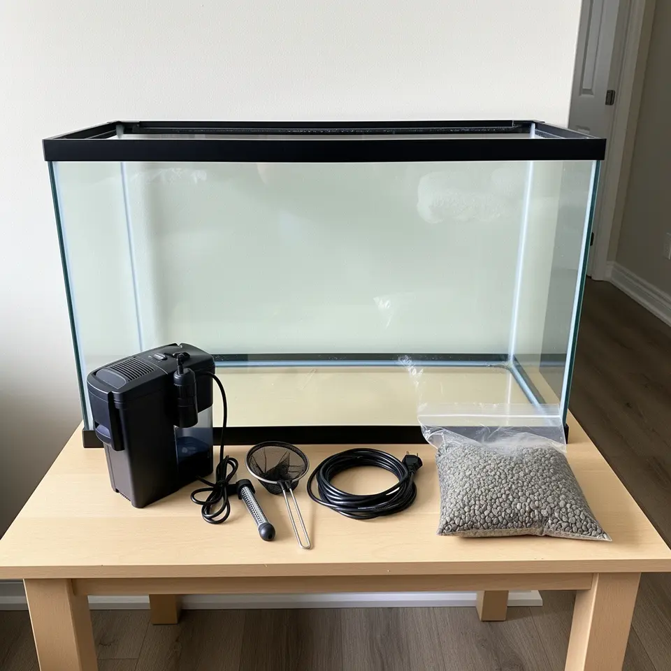 Aquarium 20 gallon setup for sale in Brampton - clean pet accessory - фото 1