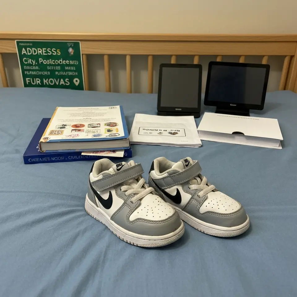 Nike Toddler Sneakers Size 7C Pair - фото 1