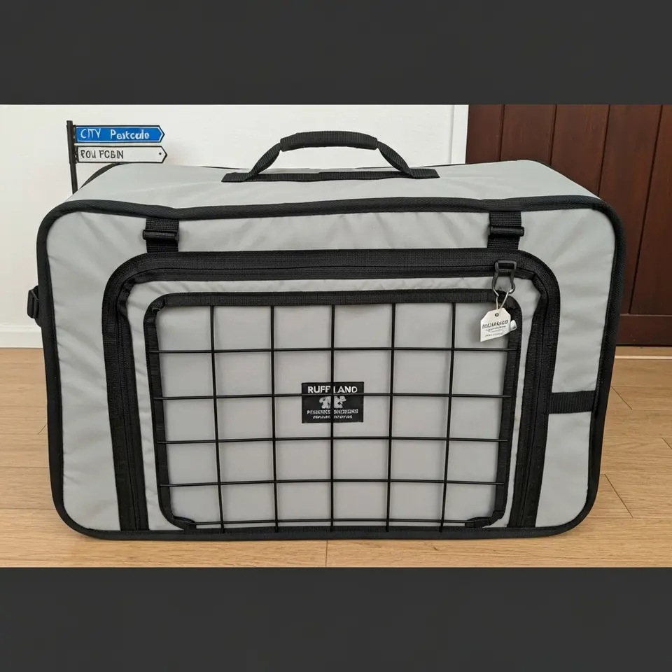 Available: Ruff Land Intermediate Dog Kennel - фото 1