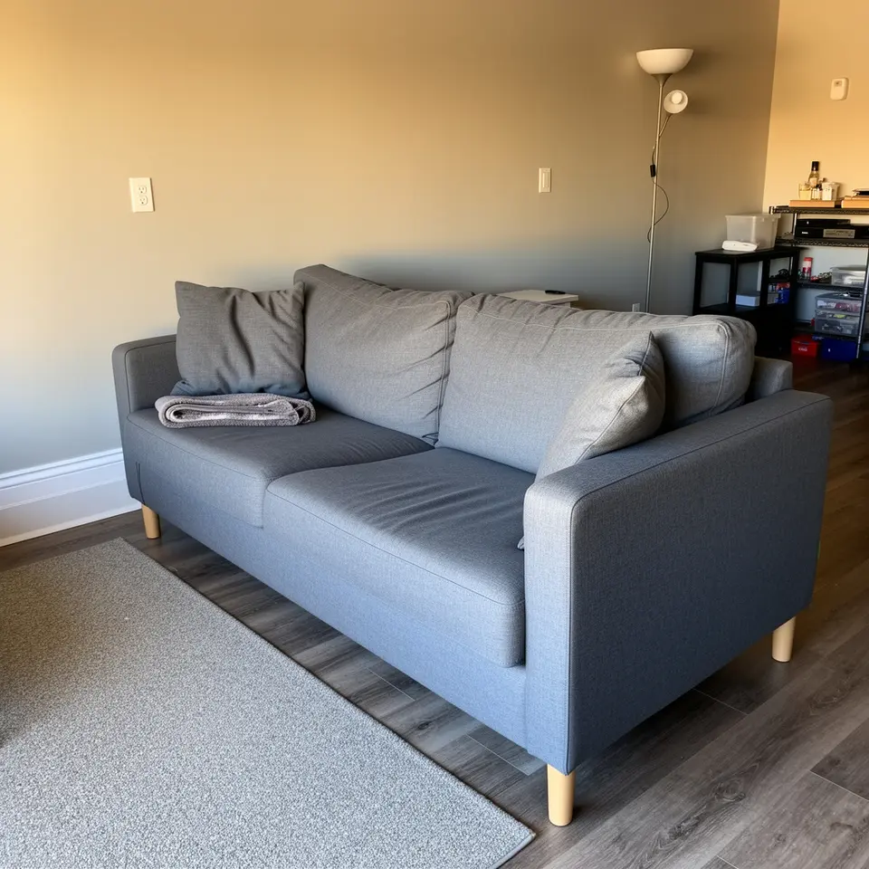 IKEA Kivik sofa grey - clean home item, pickup in Halifax - фото 1