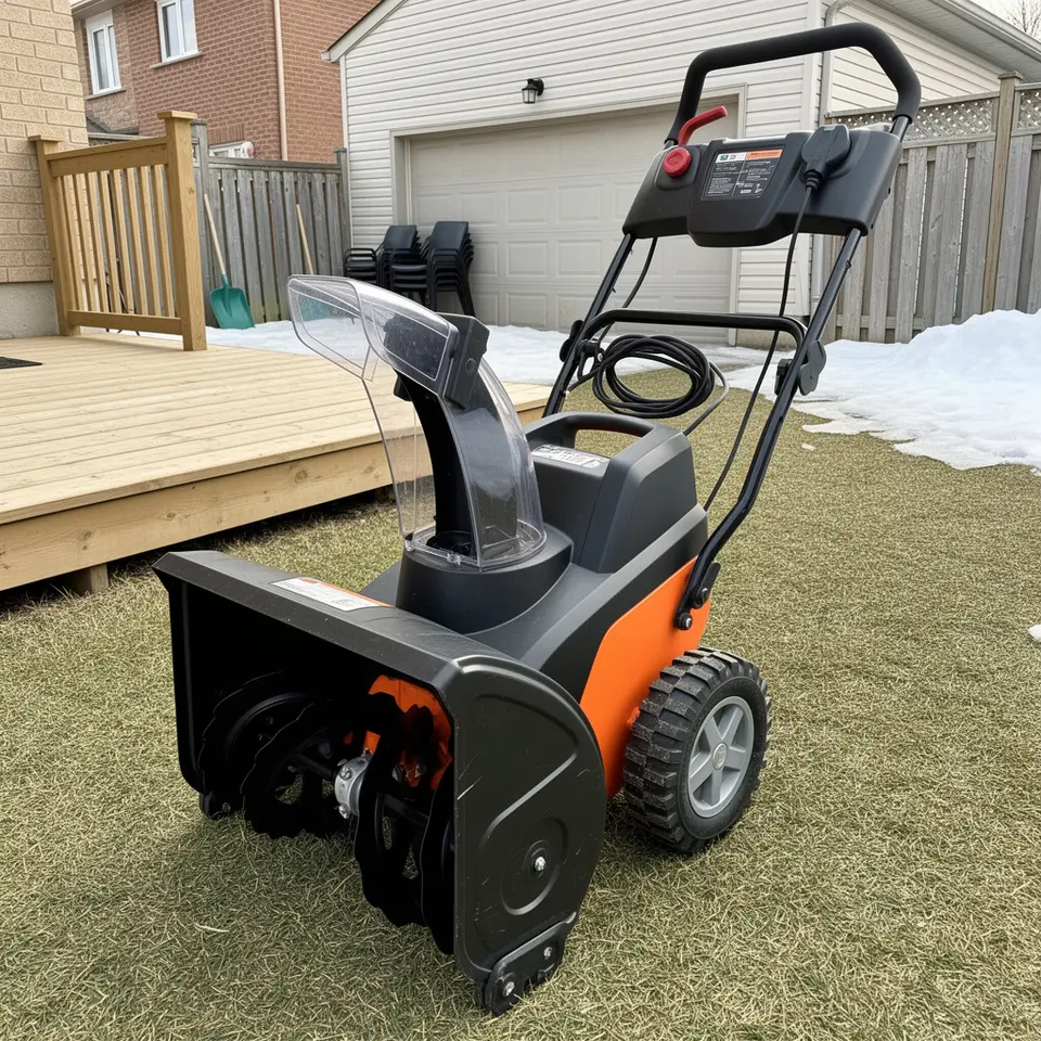 Electric snow thrower, clean and available for local pickup in Brampton - фото 1