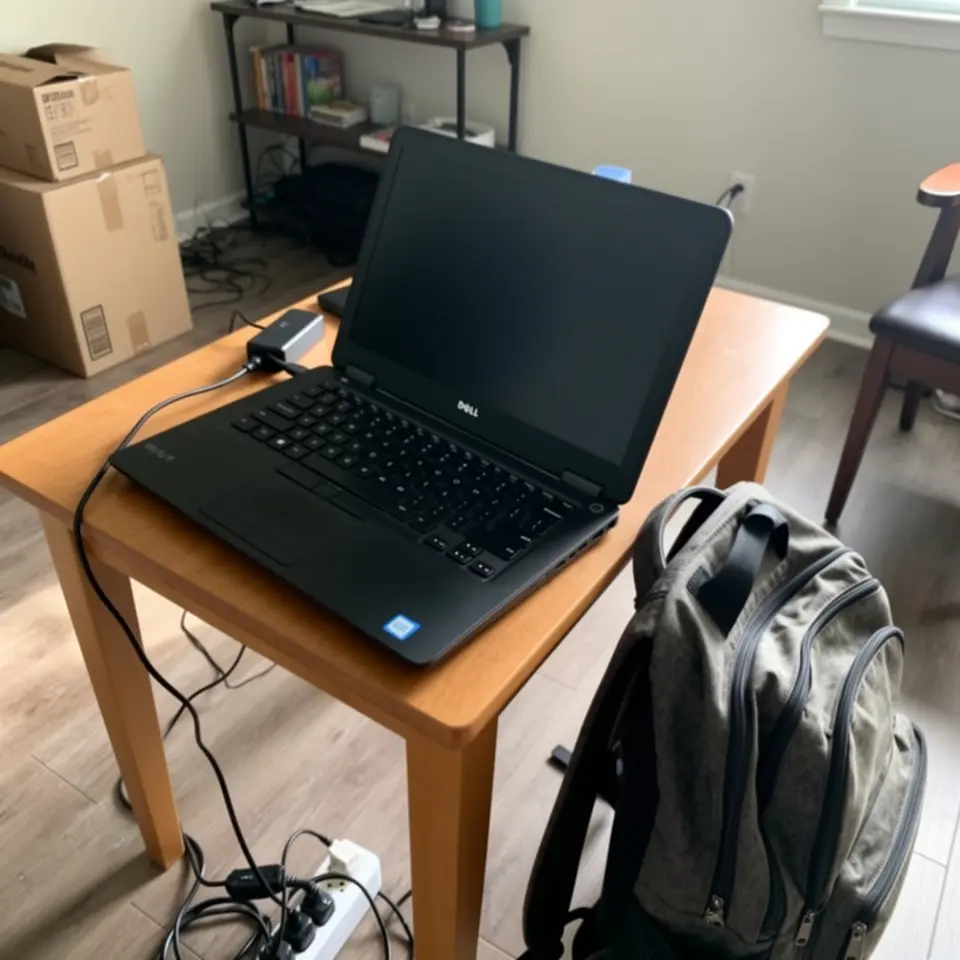 Dell Laptop, Works for School or Office, Minor Wear - фото 1