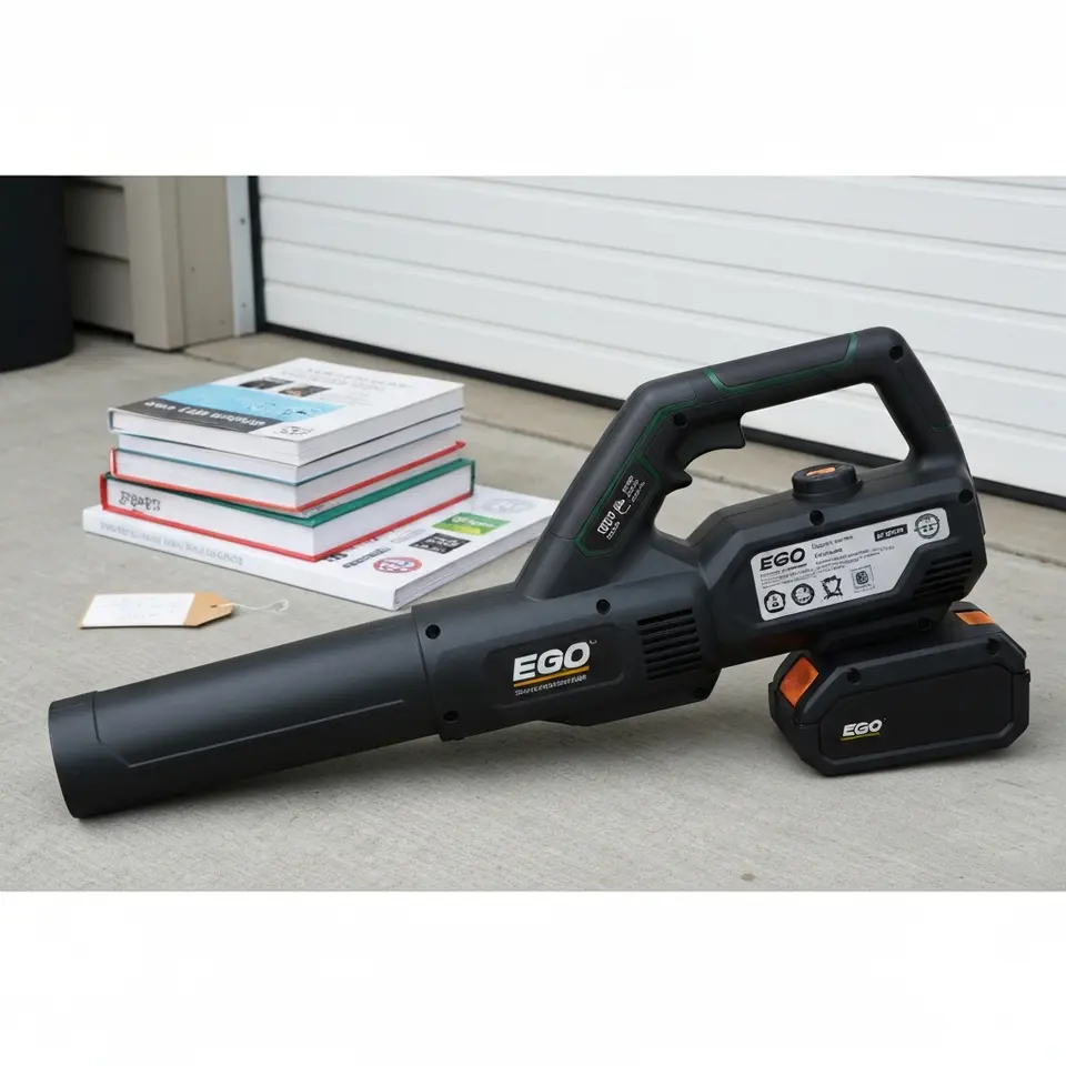 EGO 56V Cordless Leaf Blower with Battery, Local Pickup - фото 1