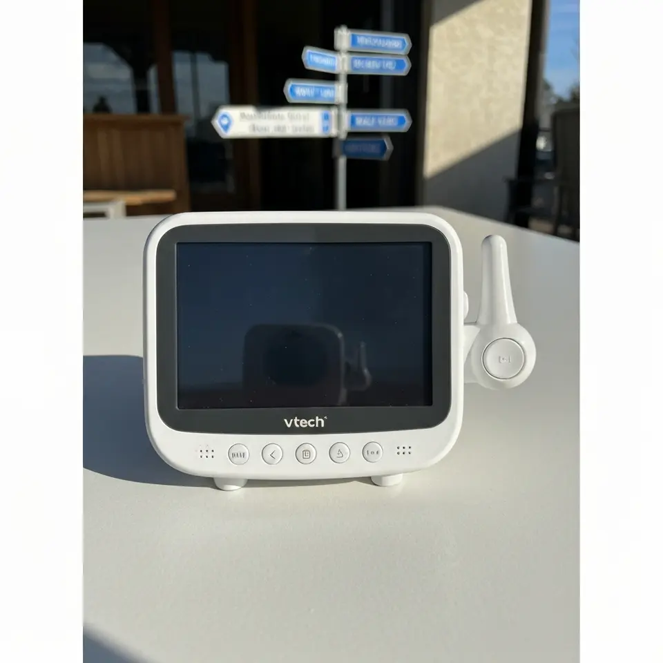 VTech Video Baby Monitor with Two Cameras, Clean Used Condition - фото 1