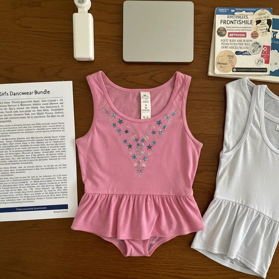 Girls Dancewear and Leotard Bundle, Size 10, Clean Condition - фото 1