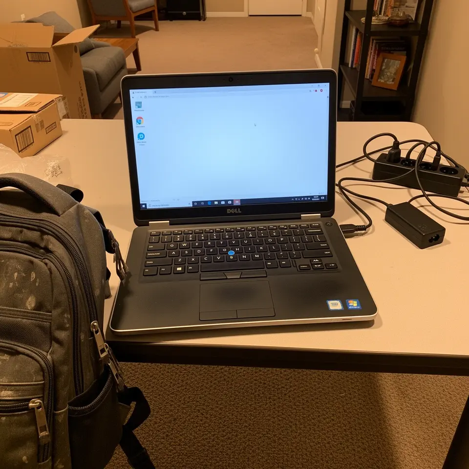 Dell Laptop, Works for School or Office - фото 1