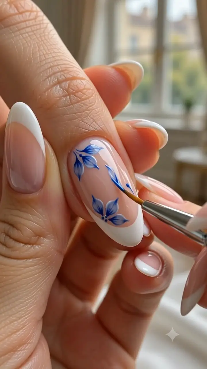 From Simple Nails to Luxury Nail Art ✨💙 - фото 1