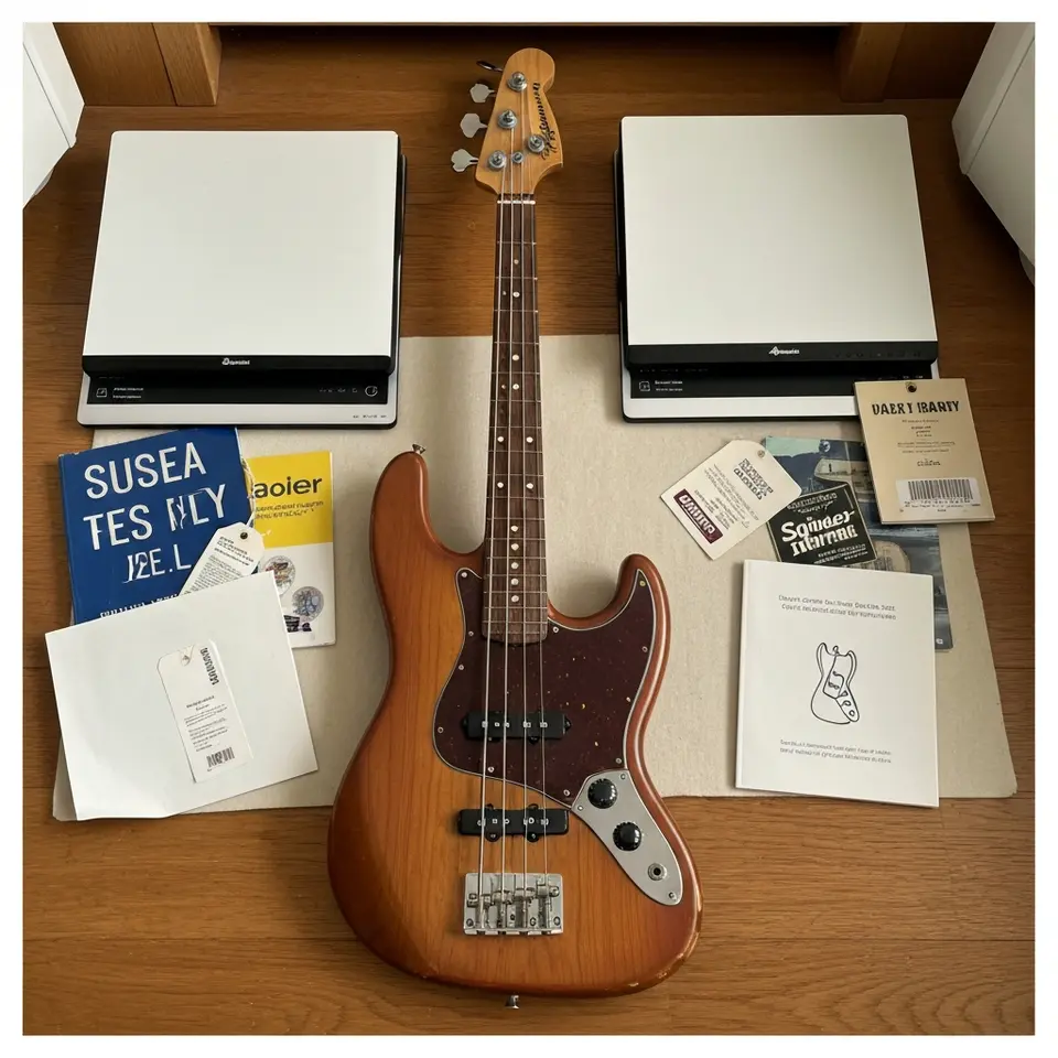 Working Squier Classic Vibe Jazz Bass - фото 1