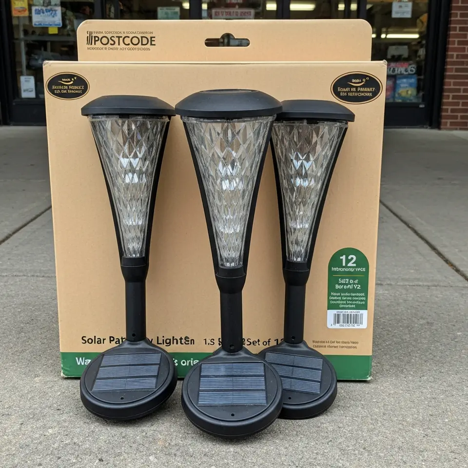 Solar Pathway Lights Set of Twelve - фото 1