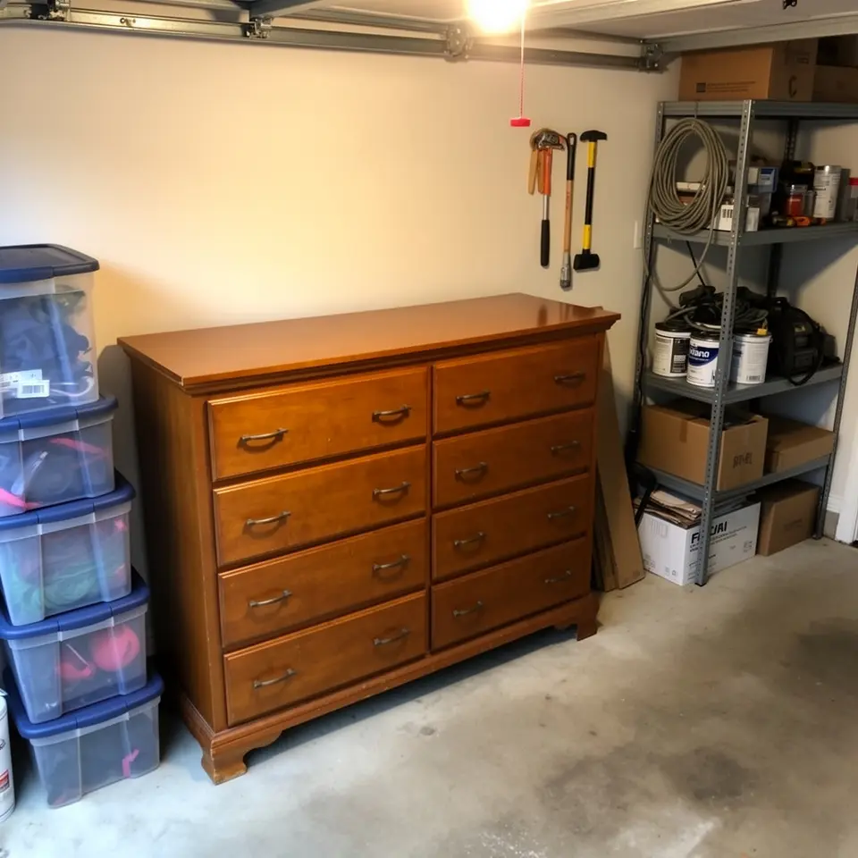 Bedroom Dresser, Moving Sale, Minor Wear 822d-2 - фото 1
