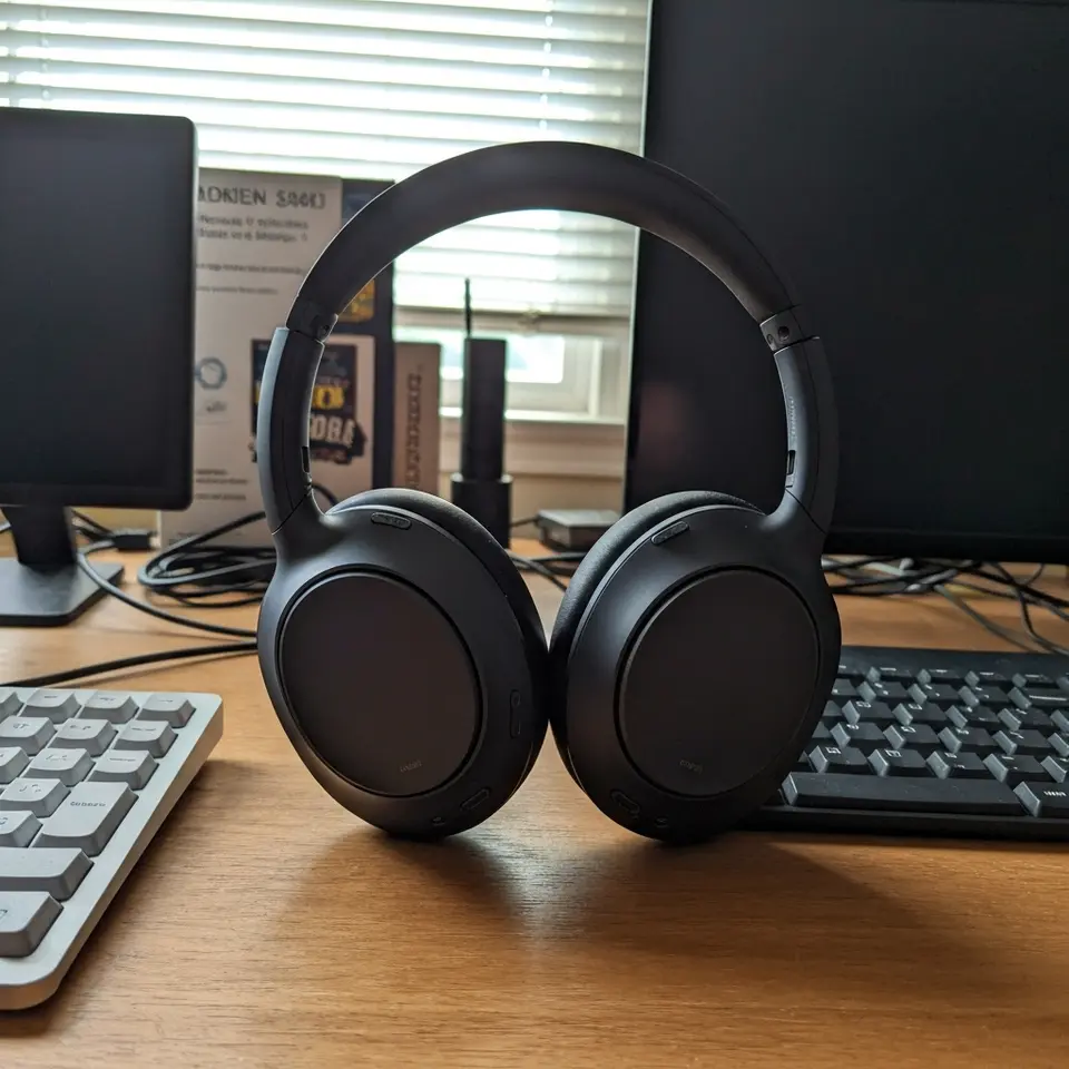 Sony WH-1000XM5 Noise Canceling Headphones - фото 1