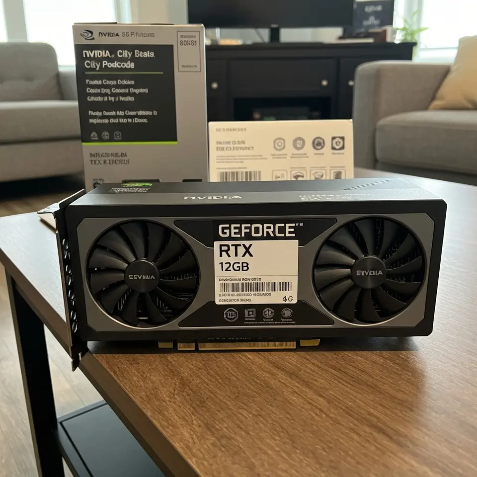 Available: NVIDIA GeForce RTX 3060 12GB Graphics Card - фото 1