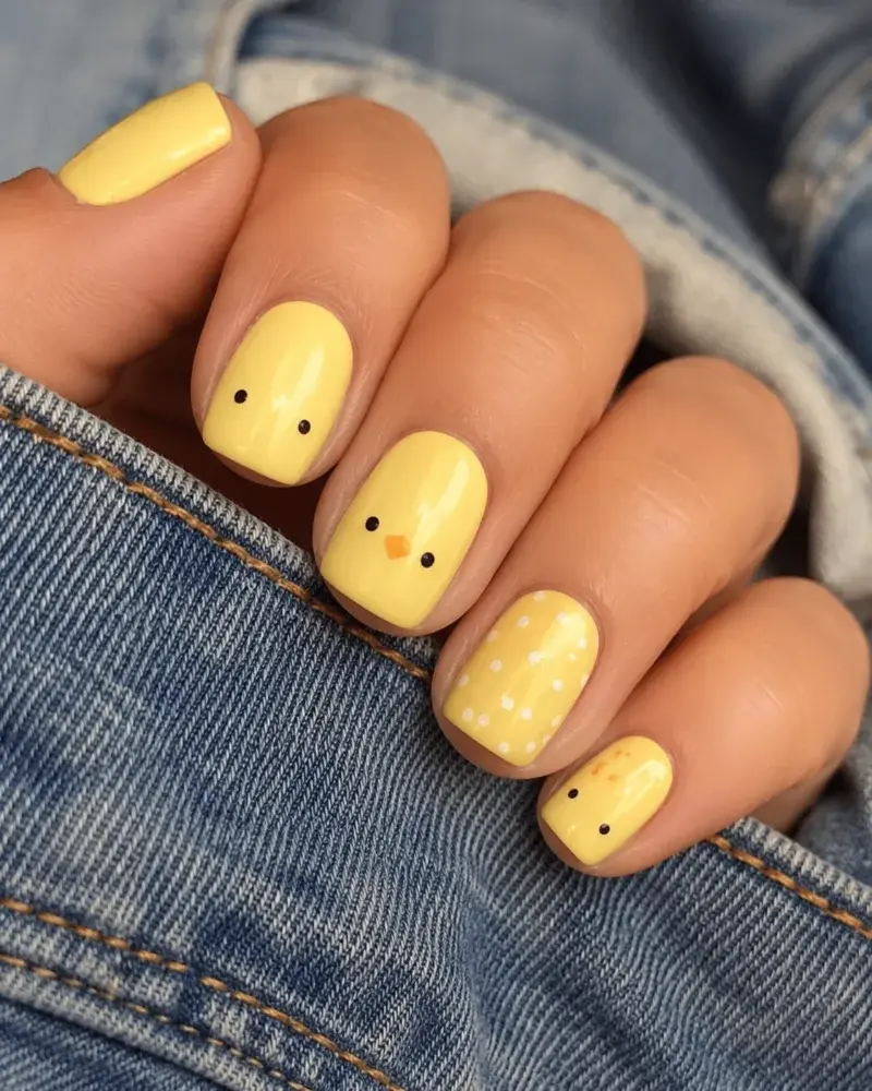 Butter Yellow Nail Polish for Cute Chick Nail Art - фото 2