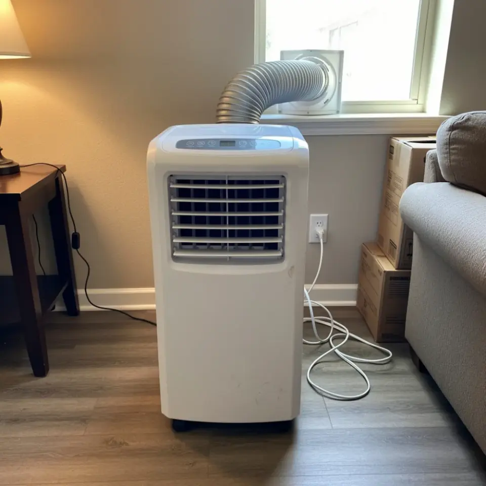 8,000 BTU Portable AC - Works great - фото 1
