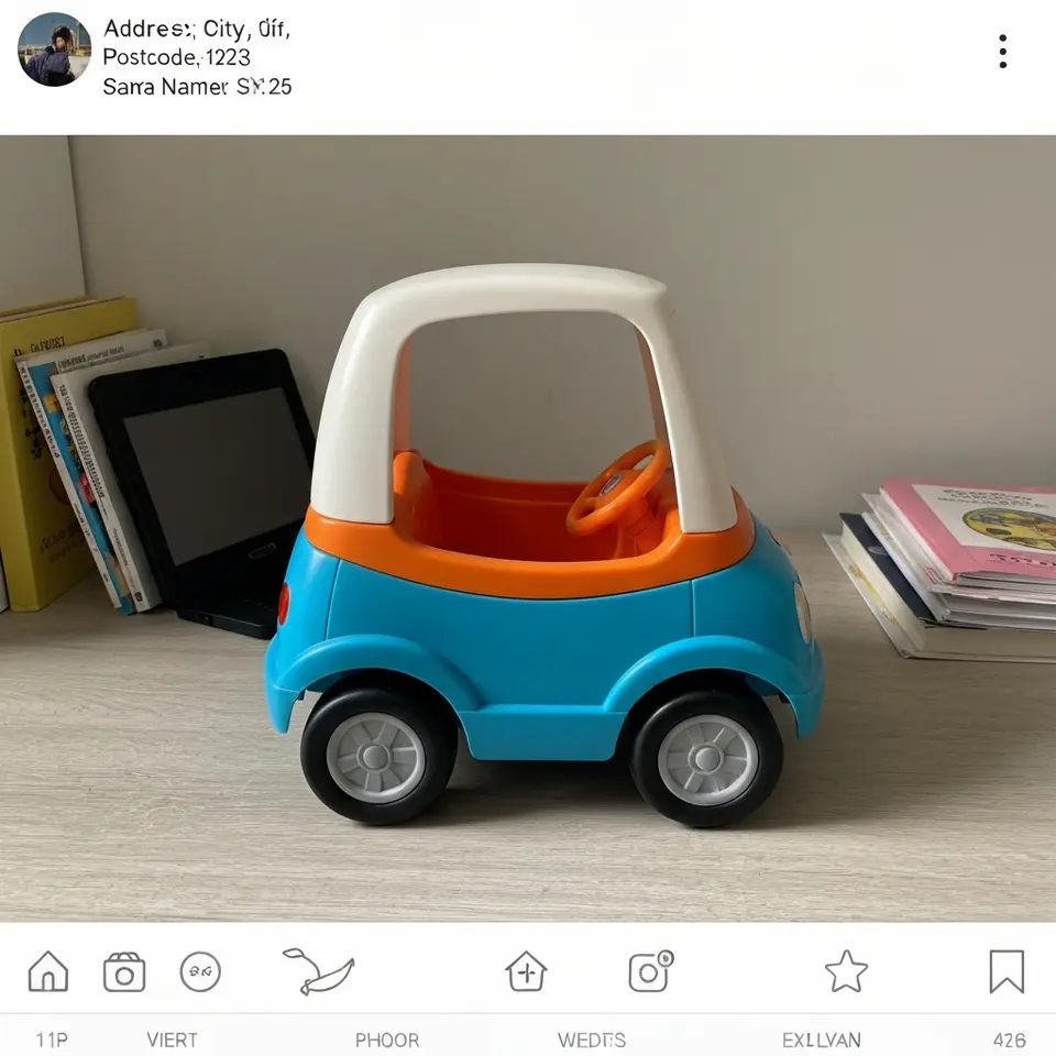 Little Tikes Cozy Coupe Ride-On Car - фото 1