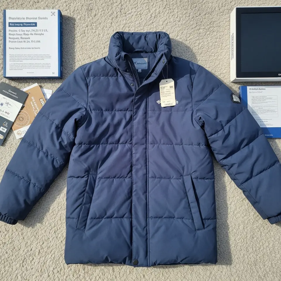 Boys Columbia Winter Coat, Size 10-12, Excellent Condition - фото 1