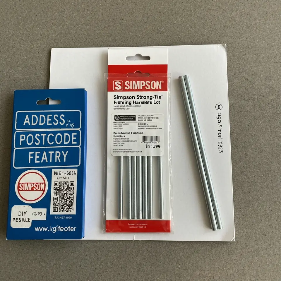 Simpson Strong-Tie Framing Hardware Lot, Good Condition - фото 1