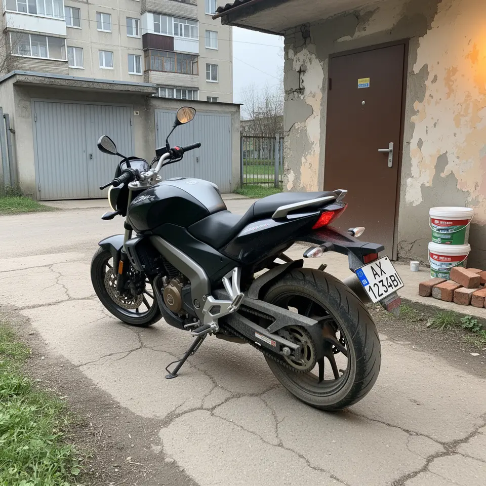 Мотоцикл Bajaj Dominar 400 без вкладень - фото 1