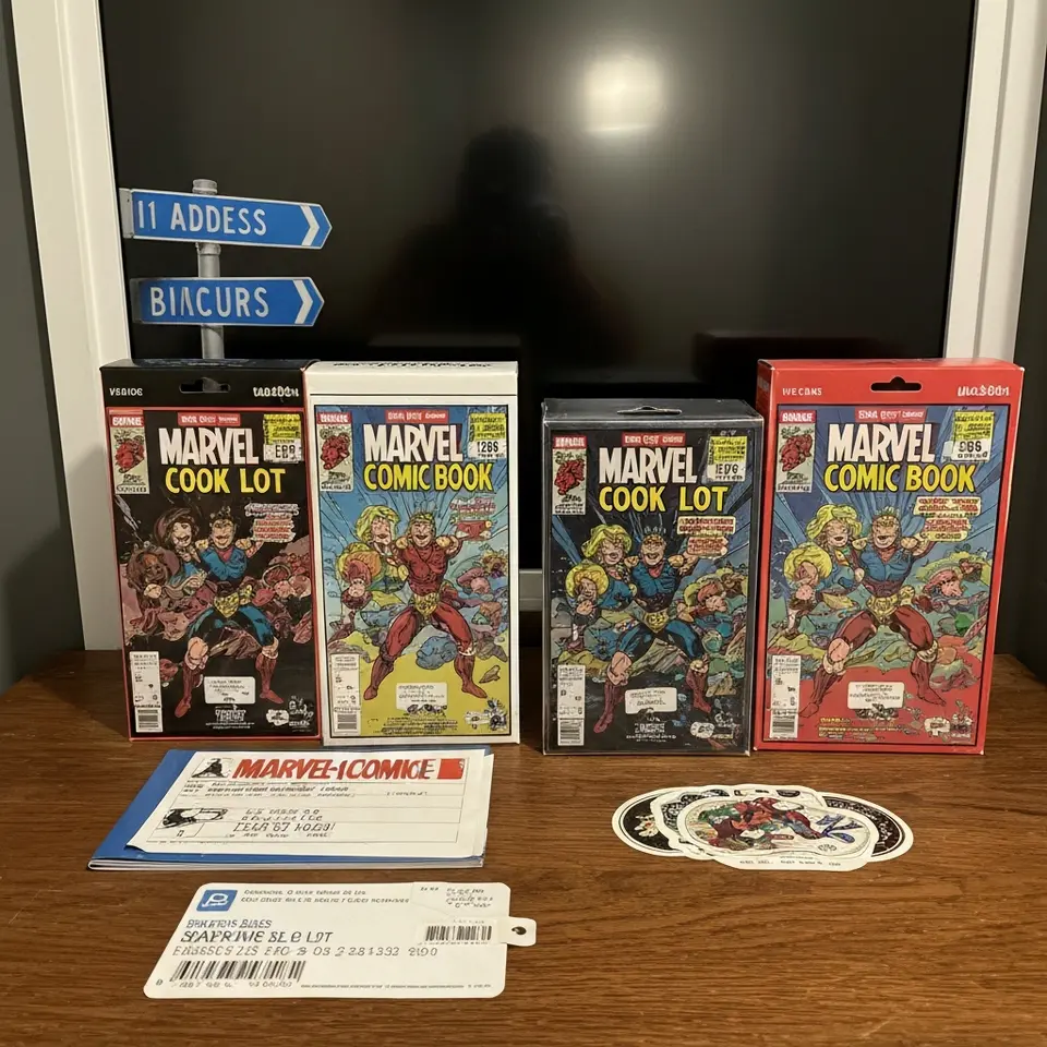 Collector Listing: Marvel Comic Book Lot, 1980s to 2000s - фото 1