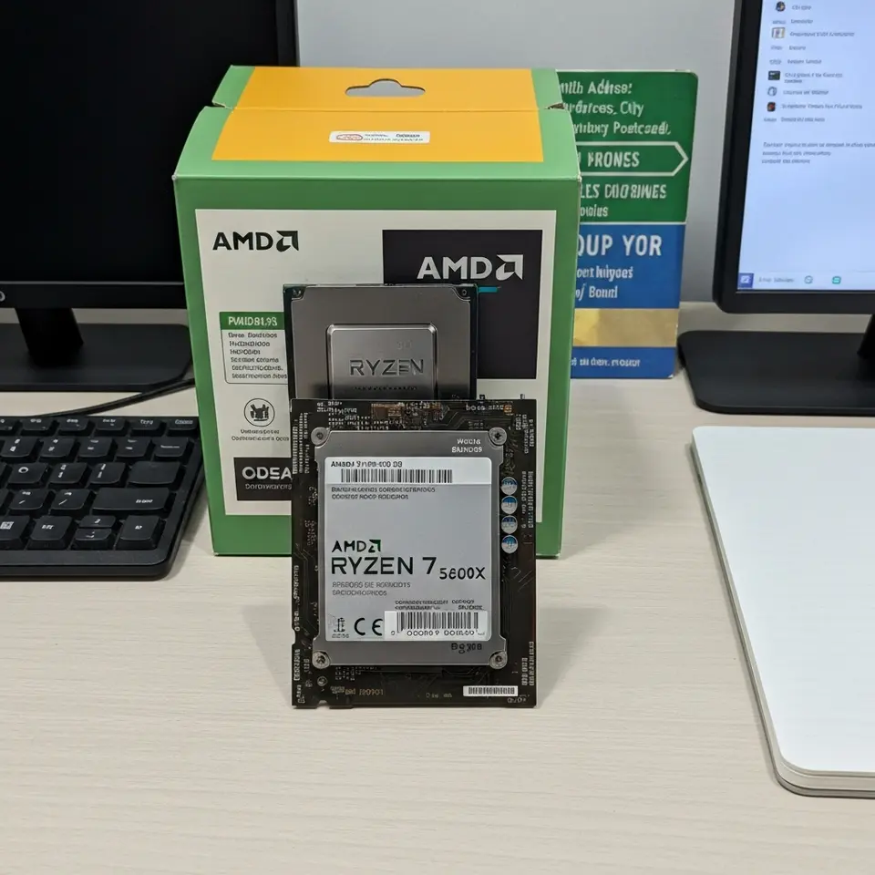 AMD Ryzen 7 5800X Processor, Clean and Ready - фото 1