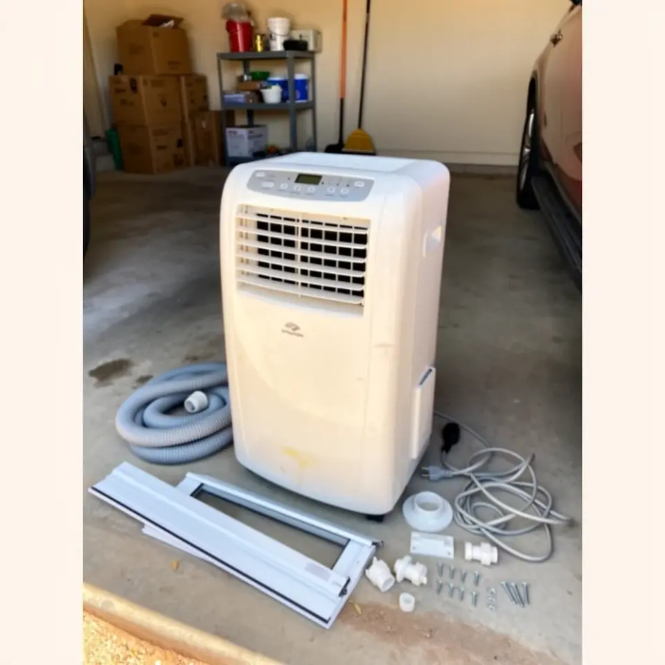 Portable Air Conditioner + Window Kit Included - Works Perfe - фото 1
