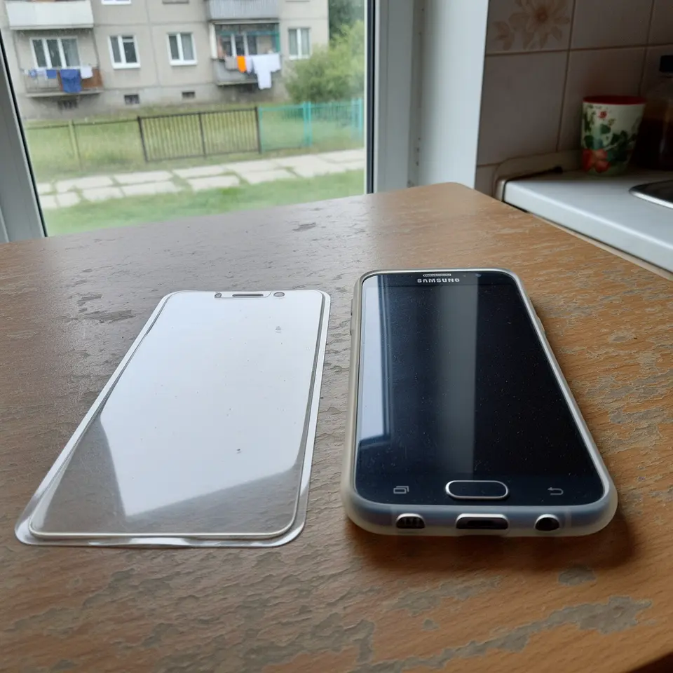 Захисне скло та чохол для Samsung - фото 1