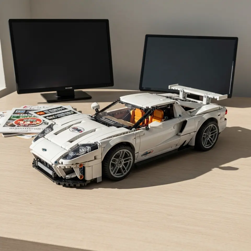 LEGO Technic Ford GT Set, Complete, Clean Set - фото 1