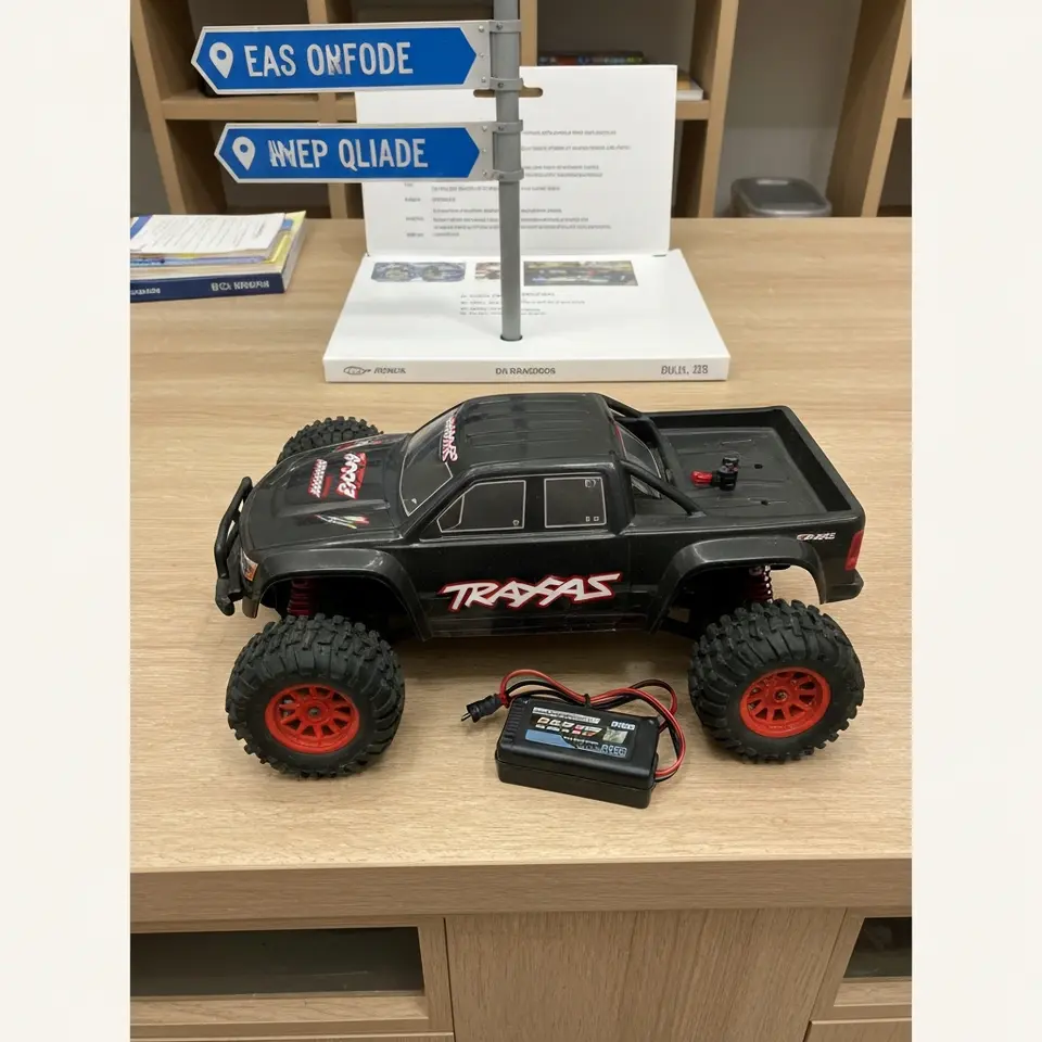 Traxxas Rustler RC Truck with Battery and Charger - фото 1
