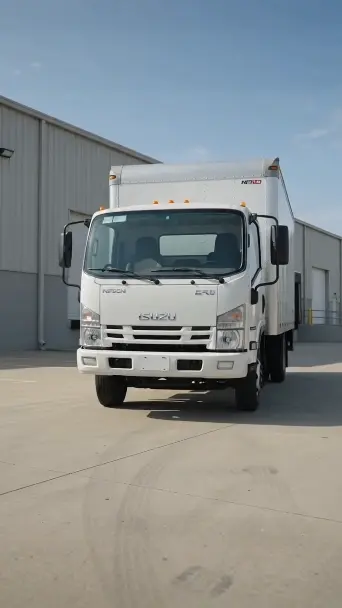 2018 Isuzu NPR HD Diesel Box Truck - фото 1