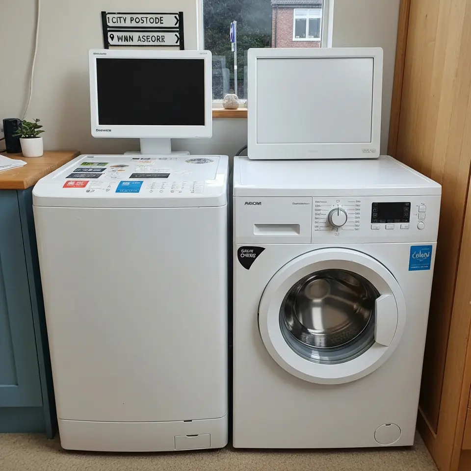 Hotpoint washing machine, collection only, clean appliance - фото 1