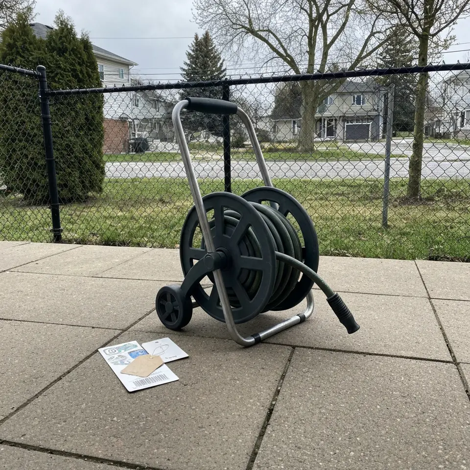 Garden hose reel cabinet, pickup in Guelph - фото 1