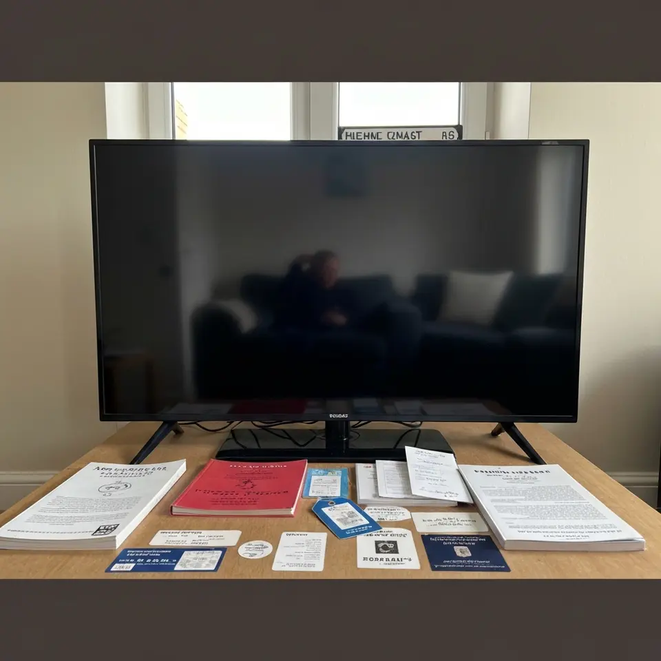 Panasonic 40 inch TV, good bedroom set, available now - фото 1