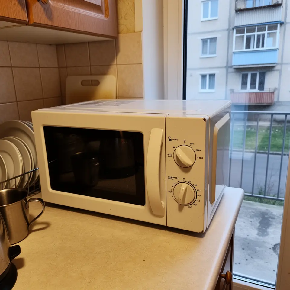 Компактна мікрохвильова піч для кухні - фото 1